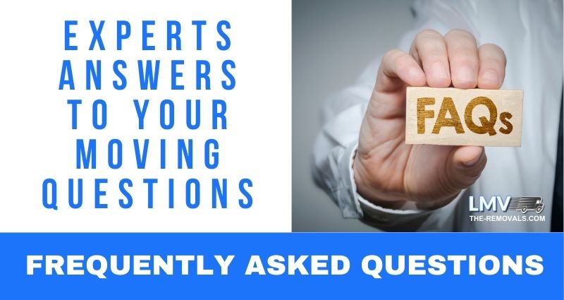 Frequently Asked Questions to THE REMOVALS